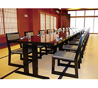畳用テーブル・和室 対面二人用テーブル（日本製,幅75×奥90cm，90cm 